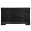 Louis Philippe - 6-Drawer Dresser