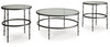 Kellyco - Occasional Table Set (Set of 3) - Gunmetal