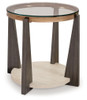 Frazwa - Round End Table - Multi