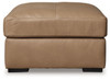 Bandon - Oversized Accent Ottoman - Toffee