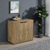 Pepita - 2-door Engineered Wood Accent Cabinet With Adjustable Shelves - Mango Brown