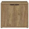 Pepita - 2-door Engineered Wood Accent Cabinet With Adjustable Shelves - Mango Brown