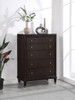 Emberlyn - 5-Drawer Bedroom Chest - Brown