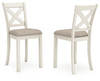Robbinsdale - Upholstered Barstool (Set of 2) - Antique White