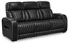 Boyington - 2 Pc. - Power Reclining Sofa And Loveseat - Black