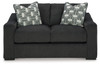 Wryenlynn - Loveseat - Onyx
