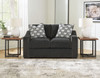 Wryenlynn - Loveseat - Onyx
