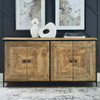 Camney - Accent Cabinet - Brown / Black