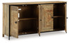Camney - Brown / Black - Accent Cabinet