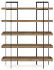 Montia - Light Brown - Bookcase