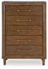 Lyncott - Brown - Five Drawer Chest