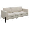 Tilly - Upholstered Track Arms Sofa - Oatmeal