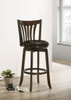 Lambert - Swivel Bar Stool With Upholstered Seat