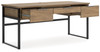 Montia - Home Office Desk, Desk Chair, Bookcase - Light Brown