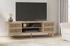 Cielden - Extra Large TV Stand - Two-tone