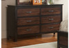 Conway 63" Wide Two-Tone Dresser
