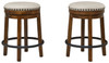 Valebeck - Upholstered Swivel Stool