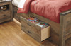 Trinell - Bookcase Bed With Storage