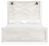 Gerridan - Panel Bed With Sconces