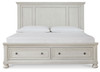 Robbinsdale - Panel Storage Bed