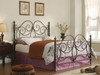 London - Metal Scroll Bed