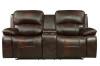 EMMETT Top Grain Leather Reclining Livingroom