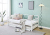 Pop Up - Twin / Twin Bed - White