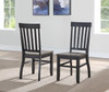 Raven - Noir Side Chair (Set of 2) - Dark Brown