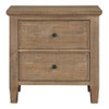 Riverdale - 2 Drawer Nightstand - Dark Brown