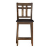 Saranac - Counter Chair (Set of 2) - Dark Brown