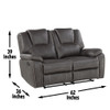 Katrine - Reclining Loveseat