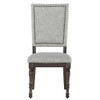 Linnett - Upholstered Back Chair (Set of 2) - Dark Brown