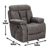 Bogata - Glider Chair - Dark Gray