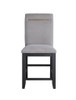 Yves - Counter Chair (Set of 2) - Gray