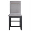 Yves - Counter Chair (Set of 2) - Gray