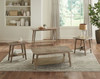 Milani - Rectangular Sofa Table - Light Brown