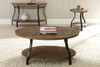 Denise - End Table Round - Brown