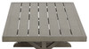 Jones - Outdoor Aluminum Coffee Table - Brown