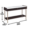 Carrie - Sofa Table - Brown