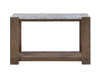 Libby - Sintered Stone Sofa Table - Brown