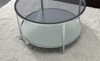 Frostine - Round Coffee Table - Silver