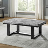 Lucca - Marble Top Coffee Table - Gray
