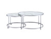 Rayne - 3 Piece Table Set - White