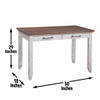 Bear Creek - 3 Piece Table Set (Sofa, End, Coffee Table) - White