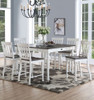 Joanna - 5 Piece Counter Dining Set - White