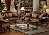 ACKERLEY Leather Sofa & Loveseat