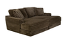 Vancho Chocolate Double Chaise Lounger
