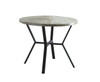 Blake - 5 Piece Round Dining Table / Chair - Gray