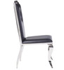 BAQUET Keyhole Stainless Steel Dining Chair