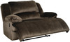 REYMAR Brown 57" Wide Manual Recliner